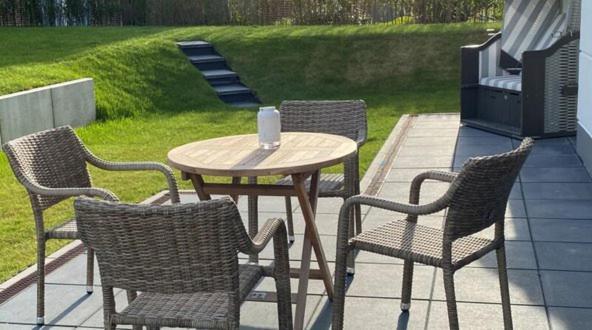 Seeblick Nordlicht, Exklusive Wohnung Mit Terrasse Wangerooge Extérieur photo